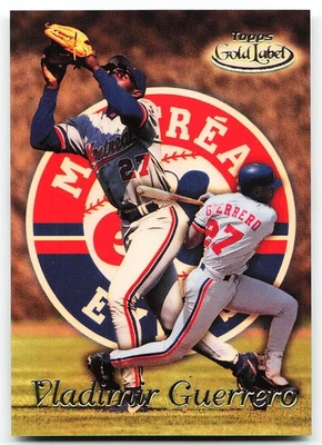 🔥 1999 Topps Gold Label #76 Vladimir Guerrero Class 1 Black - Image 1 of 2