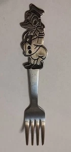Vintage Walt Disney Prod. "DONALD DUCK", von Bonny, Edelstahl Kindergabel Japan - Bild 1 von 2
