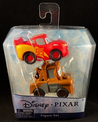 Disney Pixar - Coches - Rayo McQueen y Mater - Juego de 2 mini figuras Foto 1 de 4