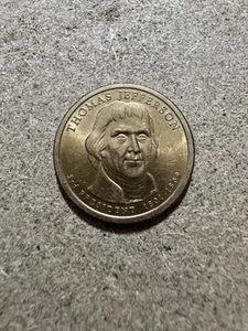 Rare Thomas Jefferson $1.00 Coin, 1801-1809, 2007 P, WONT LAST LONG!!๐จ๐จ๐จ - Picture 1 of 5