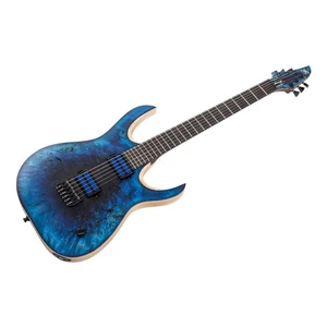 Mayones Duvell 6 Elite Custom 4A Eye Poplar - Deep Ocean Burst *NEW* - Picture 1 of 12