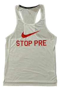 Camiseta sin mangas Nike Fast Run Energy STOP blanca para hombre pequeña FN3998-121 - Imagen 1 de 4