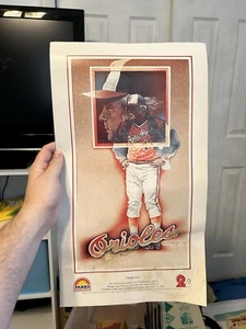 1982 Baltimore Orioles Earl Weaver Day Poster Original Limited Edition Baseball - Picture 1 of 1
