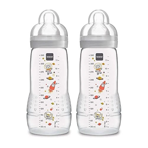 MAM Baby Bottle Unisex 11 Ounces 2-count T1