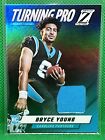 2023 Panini Zenith Football🔥BRYCE YOUNG🔥 RC Turning Pro Jersey Card #TPM-BYG