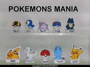 SERIE COMPLETE DE FEVES POKEMONS - Afbeelding 1 van 1