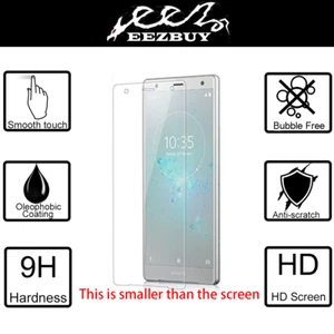 Premium Real Tempered Glass Screen Protectors Cover For Sony Xperia XZ2 Compact - Picture 1 of 5