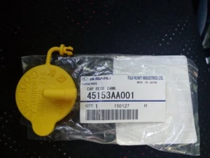 Genuine Coolant Overflow Bottle Yellow Cap fits Subaru Impreza STI 45153AA001 UK - Picture 1 of 2