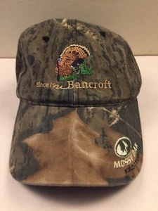 Mossy Oak Field Staff Adjustable Camo Turkey Hat Since 1924 Bancroft - Picture 1 of 11
