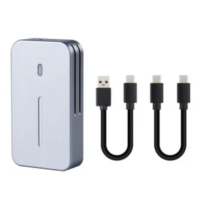 M.2 NVMe SSD Enclosure Adapter Tool-Free USB C 3.1 10Gbps PCIe M/B+ Case - Afbeelding 1 van 8