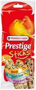 Prestige Sticks per CANARINI - Multipack 3 Pezzi: 1 Miele, 1 Frutta Esotica, 1 F - Foto 1 di 12