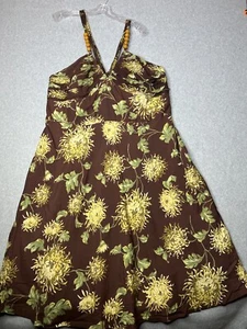 NWT Sleeveless Dress 18W Plus Donna Ricco Colorful V-Neck Floral Tropical - Picture 1 of 9
