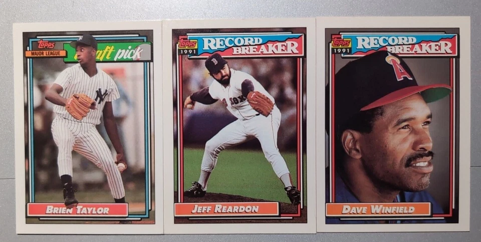 1992 Topps base cards 1-200 Pick from drop down list - Image 1 of 1