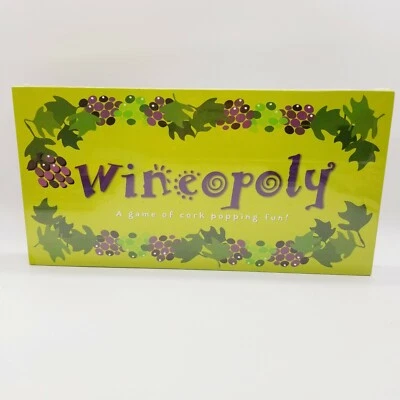 Wine-Opoly Monopoly Style Board Game Brand New Factory Sealed WineOpoly - Image 1 of 3