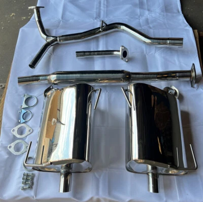 Exhaust Muffler Kit w/ Resonator Y pipe for 2009-2013 Subaru Forester 2.5L - Image 1 of 2