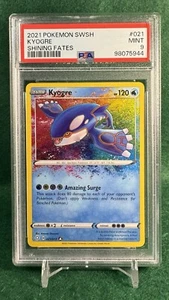 2021 Pokémon SWSH Kyogre Shining Fates # 021 PSA MINT 9 - Picture 1 of 5