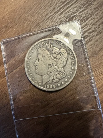 1899-S Morgon Silver Dollar Better date!! Cover
