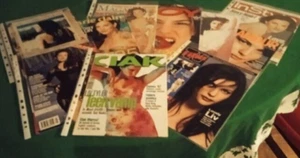 LIV TYLER CLIPPING 9 ARTICOLI con COPERTINA +Art. giapponese+5 miniposter 20x30 - Foto 1 di 1