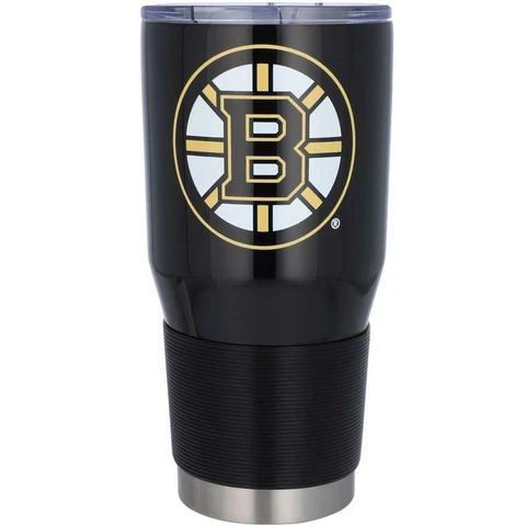 Boston Bruins GameDay 30oz Ultra Travel Tumbler [NEW] NHL Drink Cup Mug Coffee Cover