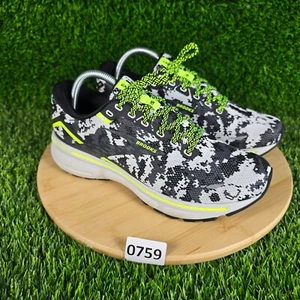 Brooks Ghost 15 Damen-Laufschuhe schwarz grün Tarnmuster 1203801B029 Größe 9 - Bild 1 von 7