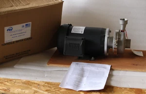 FTI AC5STS1V420B015C22 1.5hp Horizontal centrif pump 1-1/2 x 1-1/4 NPT, 230-460 - Picture 1 of 8