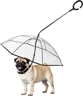 Ombrello per Cani a Guinzaglio Antipioggia Protezione Dalla Neve Ombrello Cane P - Immagine 1 di 4