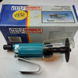 Vintage HDC 3" Utility Cut Off Tool 20000 RPM Air Pneumatic Cutter Guard PCOT3 - Picture 1 of 6