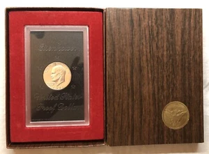 Eisenhower Dollar 1971 bankfrisch (Silber) - Bild 1 von 3