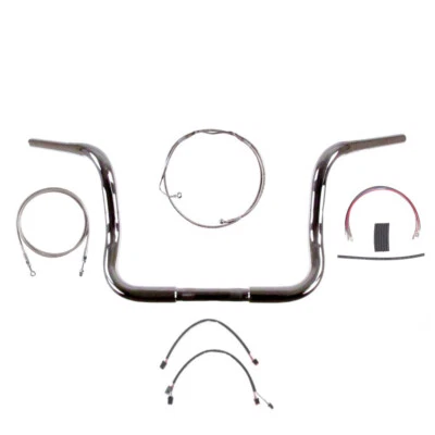 Kit de suspensión Ape 2016-2023 Harley Ultra Street Glide 1 1/4" cromo 12" con ABS Foto 1 de 4