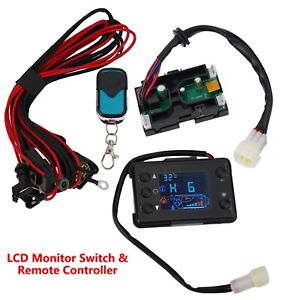 User Friendly LCD Control Board for Air Diesel Heater with Remote Control