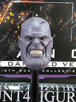 Hot Toys MMS564 Batalla Dañado Thanos 1/6 Figura de Acción Cabeza Enfadada Escultura  Foto 1 de 4