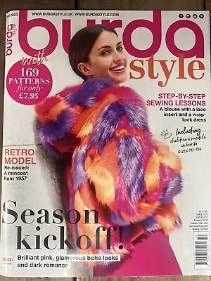 Burda Style Magazine 10/2023 169 Patterns Season Kickoff!  • 9.99£