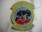 US 469th TACTICAL FIGHTER SQ THE BRAVE BULLS, VIETNAM WAR PATCH