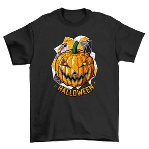 Halloween_289 Jack O'Lantern T-Shirt - Funny & Spooky Delight! Unisex, 100% Cott - Picture 1 of 46