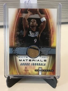 Andre Iguodala - 2006/07 Fleer Hot Prospects Hot Materials White Hot Patch 9/10 - Picture 1 of 2
