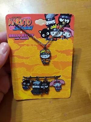 Collar Intercambiable Shonen Jump Naruto Shippuden Hello Kitty & Friends Foto 1 de 4