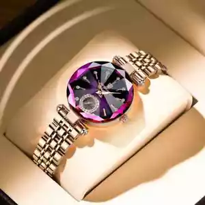 Reloj De Pulsera De Cuarzo Para Mujeres Joya Lujo Marca Suiza Resistente Al Agua - Bild 1 von 18