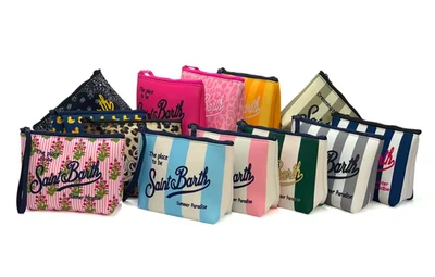 Pochette Saint Barth con cerniera in neoprene 🇮🇹 diversi colori - Imagen 1 de 3