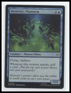 🎭 Magic The Gathering Marvel’s Spider-Man Mysterio’s Phantasm Foil – Universos comunes más allá 🎭 - Imagen 1 de 2