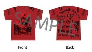 Camiseta Oficial HYDE INSIDE UNIVERSAL MUSIC STORE Talla Única VAMPS L'Arc en Ciel - Imagen 1 de 1