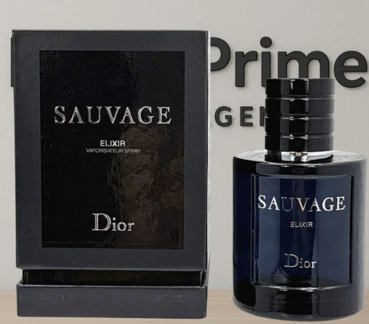 Dior Sauvage Elixir 3.4 oz Men’s Spray – Genuine, Sealed, 100 mL - Image 1 of 1