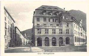 Schweiz - CHUR (GR) Bankgebäude - Verlag Photoglob 3857 - Picture 1 of 2