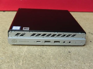 Hp Prodesk 600 G4 DM PC |Intel Core i5-8500T 16GB No Trim or Antenna (TA2 )M33 - Picture 1 of 4