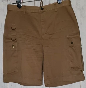 Lauren Ralph Lauren Brown Cargo Utility Shorts Size 2P 2 Petite *S25 - Picture 1 of 7