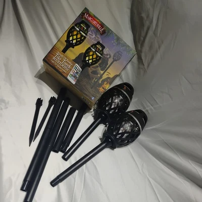 Margaritaville Tiki Torch - Waterproof Bluetooth Speaker, Portable Party Spea... - Image 1 of 4