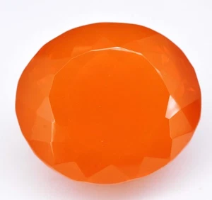 91,10 ct natürlicher oranger Opal Welo mexikanisch unbehandelt selten Edelstein zertifiziert - Bild 1 von 4