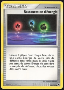 Carte Pokémon Restauration d'énergie 106/130 Diamant et Perle Français - Picture 1 of 2