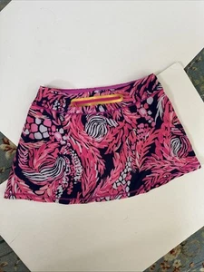 Lilly Pulitzer Luxletic S Keegan Athletic Skirt Skort A Jungle In Here GREAT - Picture 1 of 7