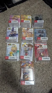 HUGE NEW AMIIBO LOT OF 10! Super Smash Bros, Super Mario, Pokemon, Etc!  - Picture 1 of 6
