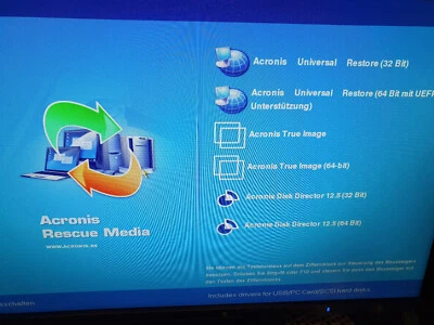 Acronis Notfall USB Boot-Stick True Image 2021 & Disk Director 12.5 deutsch - Bild 1 von 4